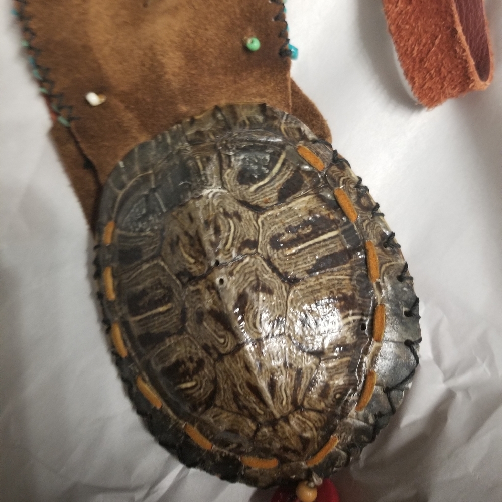 Native American Turtle Shell Medicine Bag